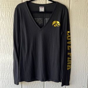 Iowa Hawkeyes Pink Shirt